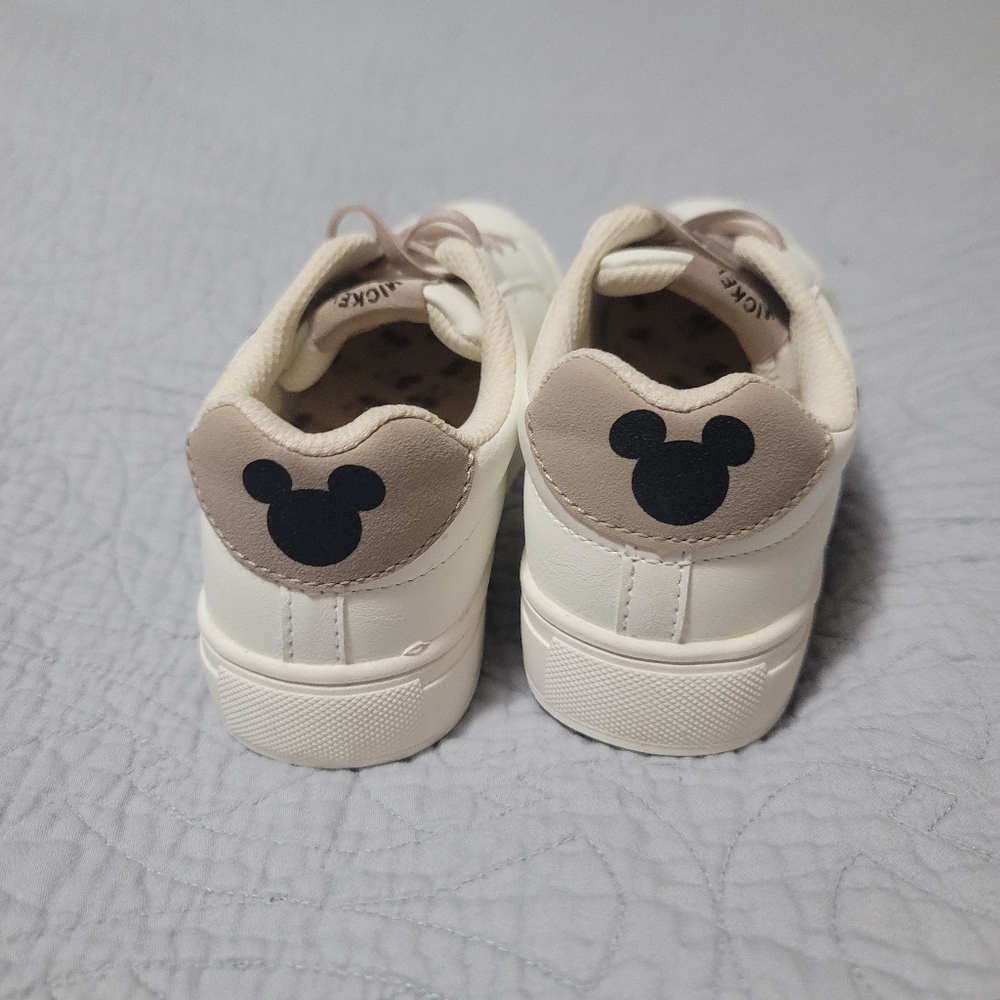 Disney Kids Sneakers - Cream with Mickey Mouse - Picture 4 of 6